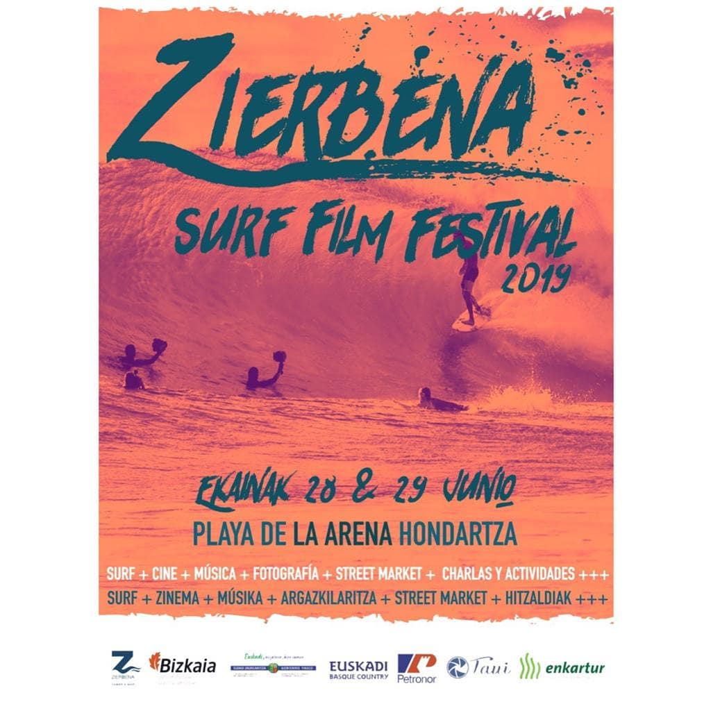 Cartel zierbena surf film festival 2019