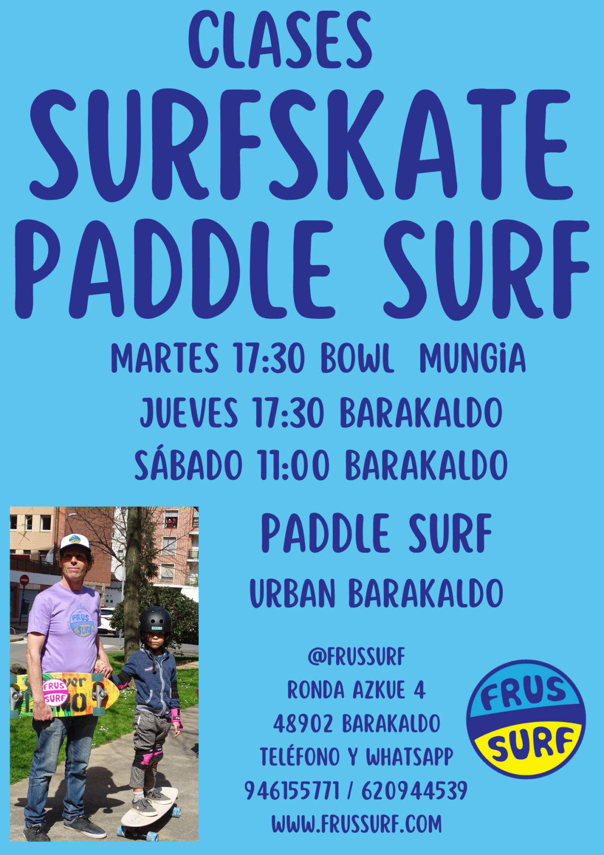 ? Clases de Paddle Surf y Surfskate en Barakaldo