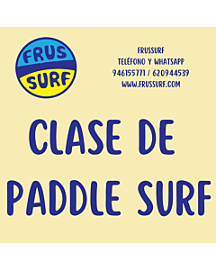 Clases de Paddle surf