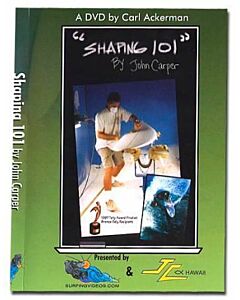 DVD surf Shaping 101 with John Carper