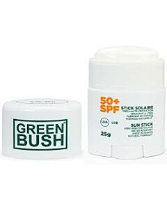 Crema de sol stick Green Bush SPF50 blanco