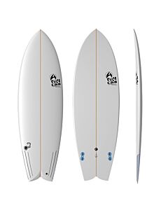 Full&Cas F-Clarion Tabla de Surf Twin Fin - FrusSurf EXPERTOS en Surf