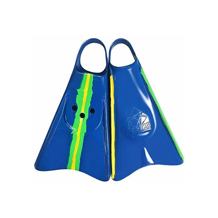 Aletas de natación Kpaloa Joao De Lucca Pro Model azul verde amarillo -  FrusSurf