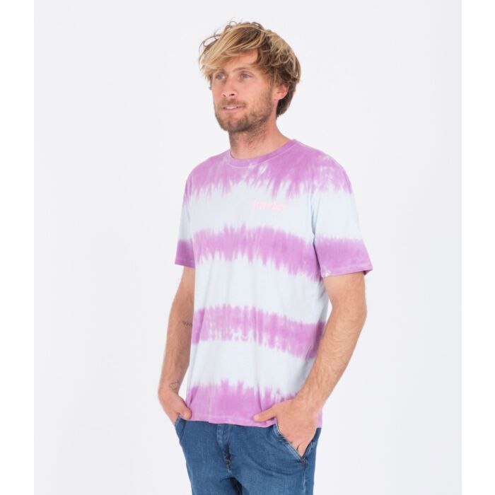 Camiseta Hurley Everyday Washed Tie Dye gris-morado - FrusSurf: Olas, playas y Surf