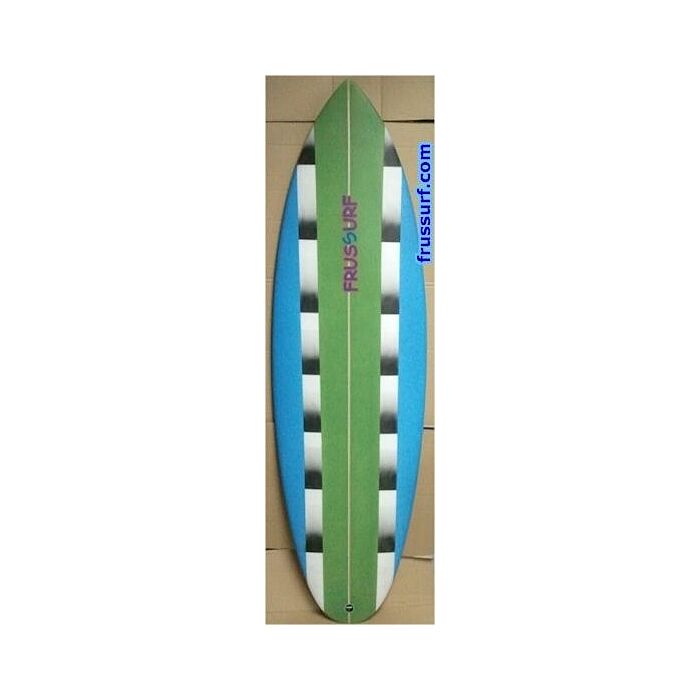 Tabla de surf FrusSurf 6'-0x20''x3'' green-blue-white-black