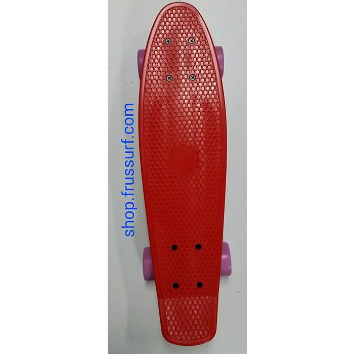 Skate minicruiser 22'' red pink