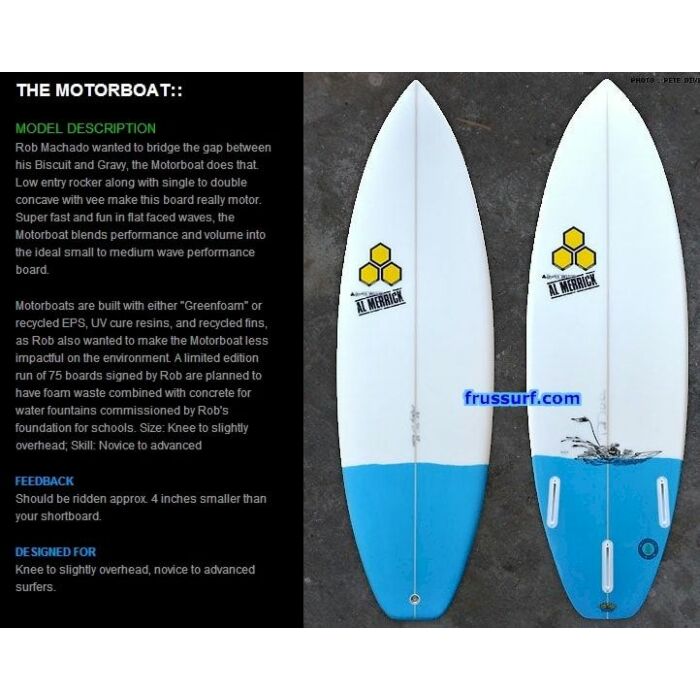 Tabla de surf shorboard Al Merrick The Motorboat