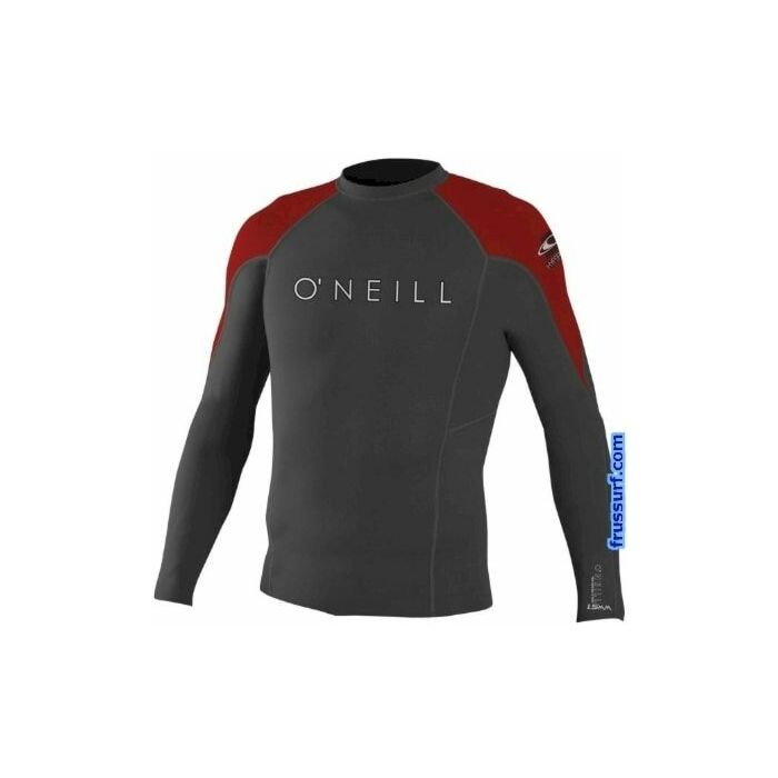 Chaquetilla O´Neill Hyperfreak 0,5mm LS graphite-red