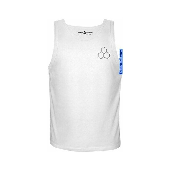 Camiseta Channel Islands Tank Clear Hex white