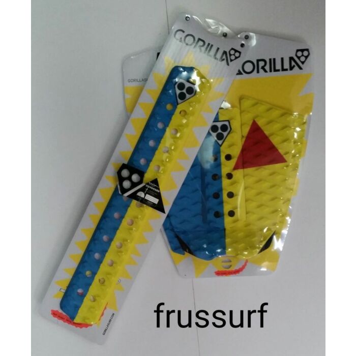 Grip skimboard Gorilla Boomhower Tail Pad & Arch combo azul /amarillo