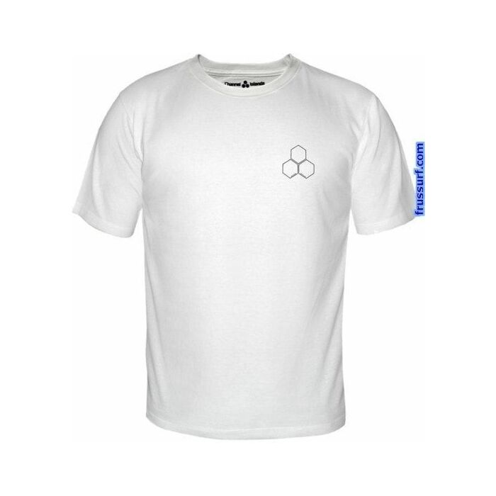 Camiseta Channel Islands Clear Hex white talla M