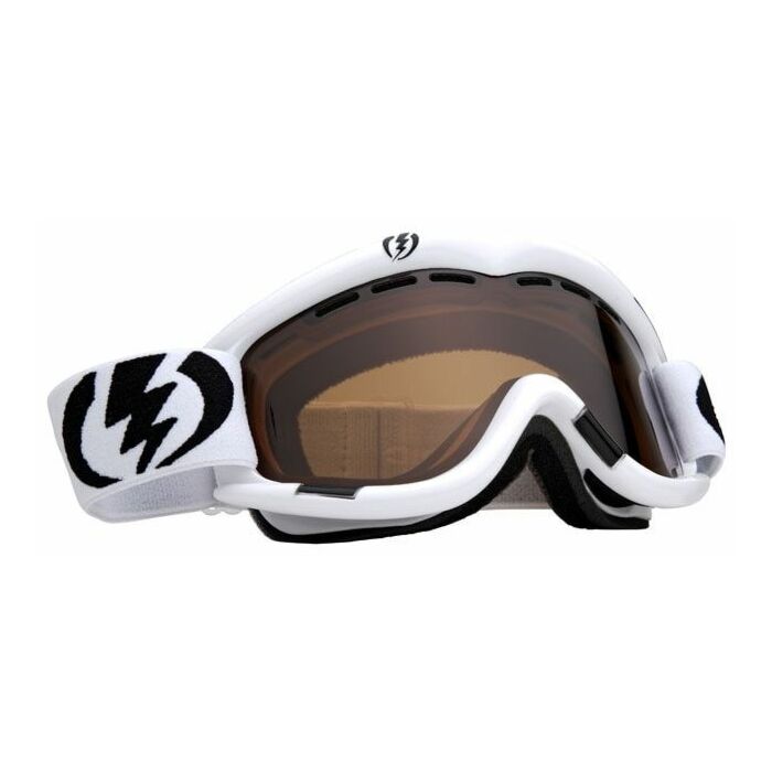 Gafas de ventisca-Goggles Electric EG1 white Bronze Silver Chrome