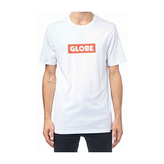 Camiseta Globe Box Tee white