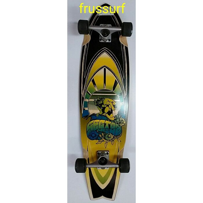 Longskate Sector9 Roots swalow tail 33,-5''