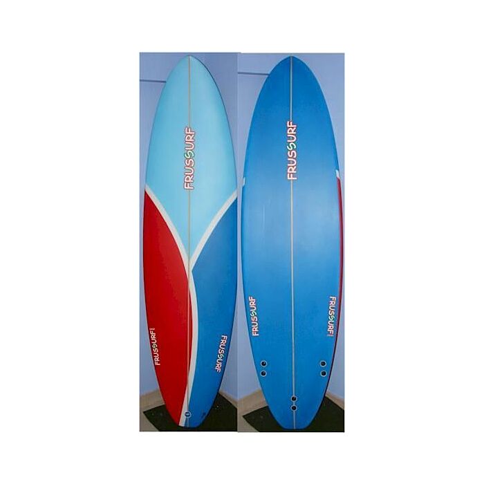 Tabla de surf Evolutiva FrusSurf 6'-4'' Rojo-azul