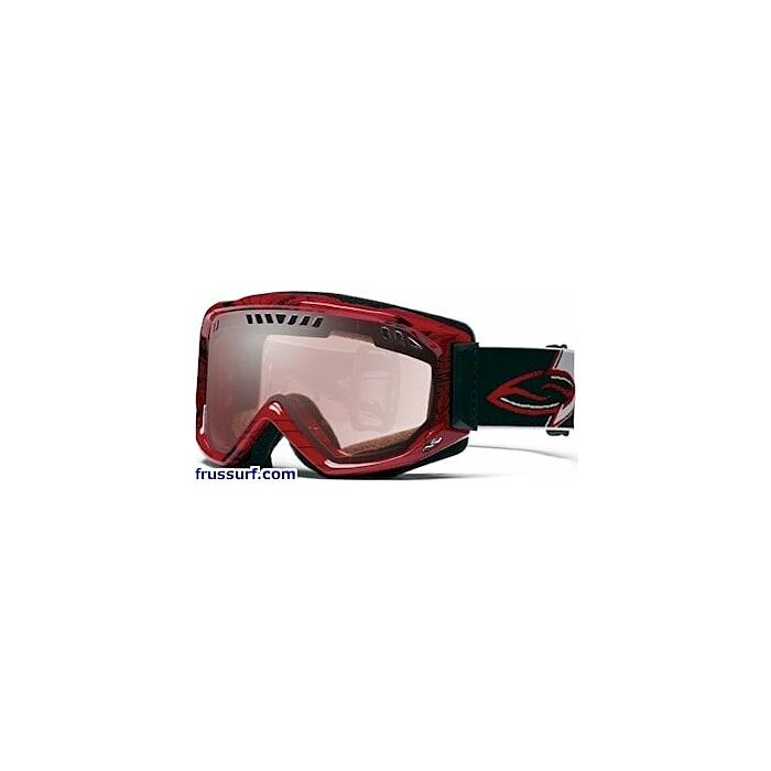 Gafas de ventisca-Goggles Smith Airflow Series Scope Graphic red black