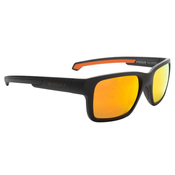 Gafas de sol Mundaka Drakar black orange - FrusSurf EXPERTOS en Surf