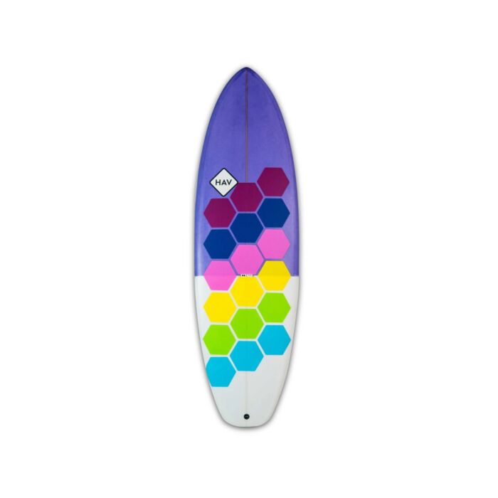 Grip de surf RSPro HexaTraction Board Candy Shop Colores