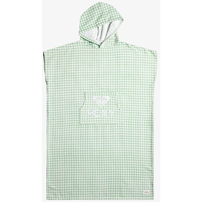 Poncho Roxy Stay Magical green-white - FrusSurf EXPERTOS en Surf