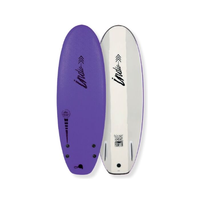 Softboard Indio Rookie 4'10'' purple - FrusSurf EXPERTOS en Surf