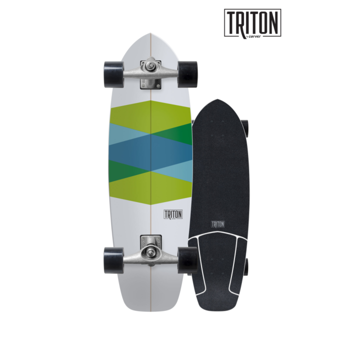 Surf-Skate TRITON 32.5x9.875" Green Glass CX 6.0