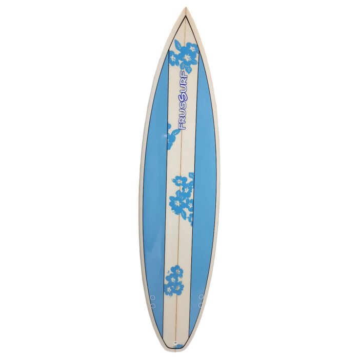 tabla de surf frussurf  de flores 6´8"