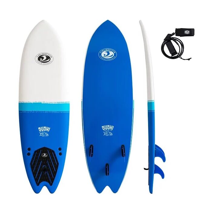 Tabla de surf Softboard CBC Sushi Fish 6'2''
