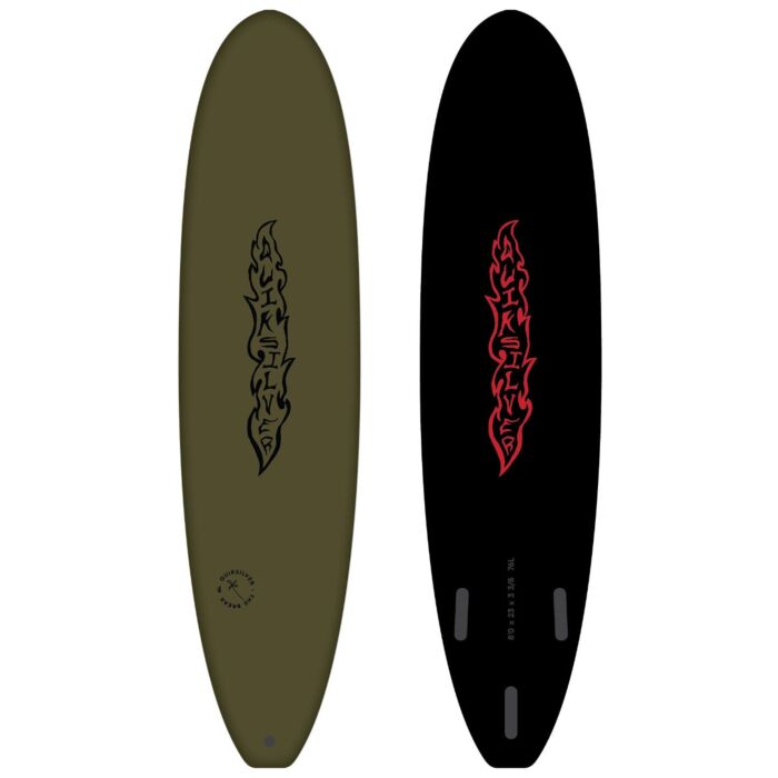 Tabla de surf Softboard Quiksilver Break 8'0'' verde - FrusSurf EXPERTOS en Softboards